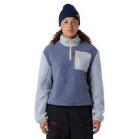 The North Face - W Yumiori 1/4 Zip - Twilight Galaxy/Blue Fl - Fleece Sweater