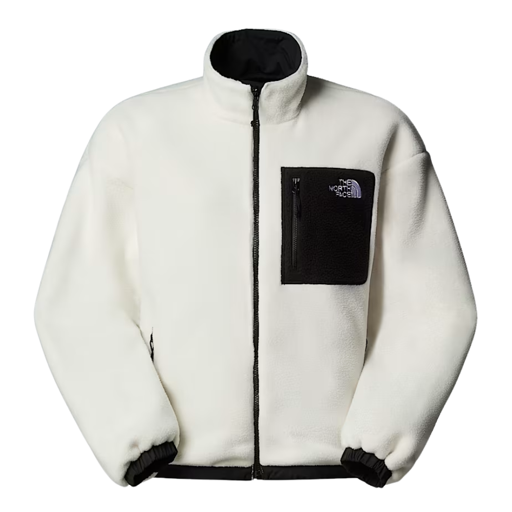 The North Face - W Yumiori Reversible Jacket - TNF Black/White Dune - Fleece Jacke