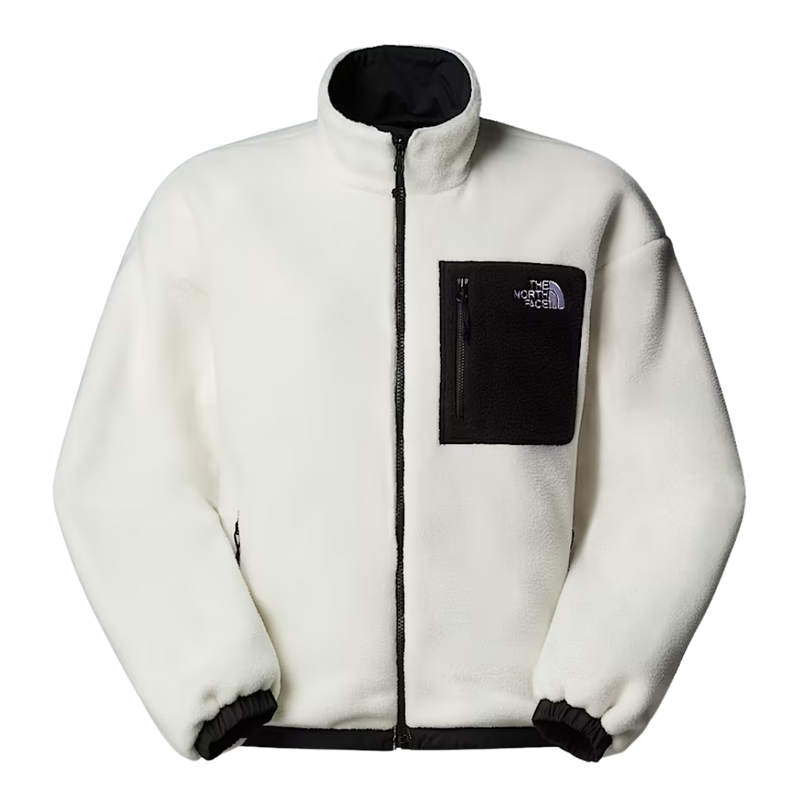 The North Face - W Yumiori Reversible Jacket - TNF Black/White Dune - Fleece Jacke
