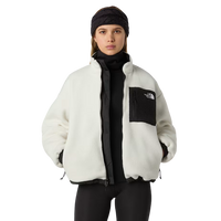 The North Face - W Yumiori Reversible Jacket - TNF Black/White Dune - Fleece Jacke