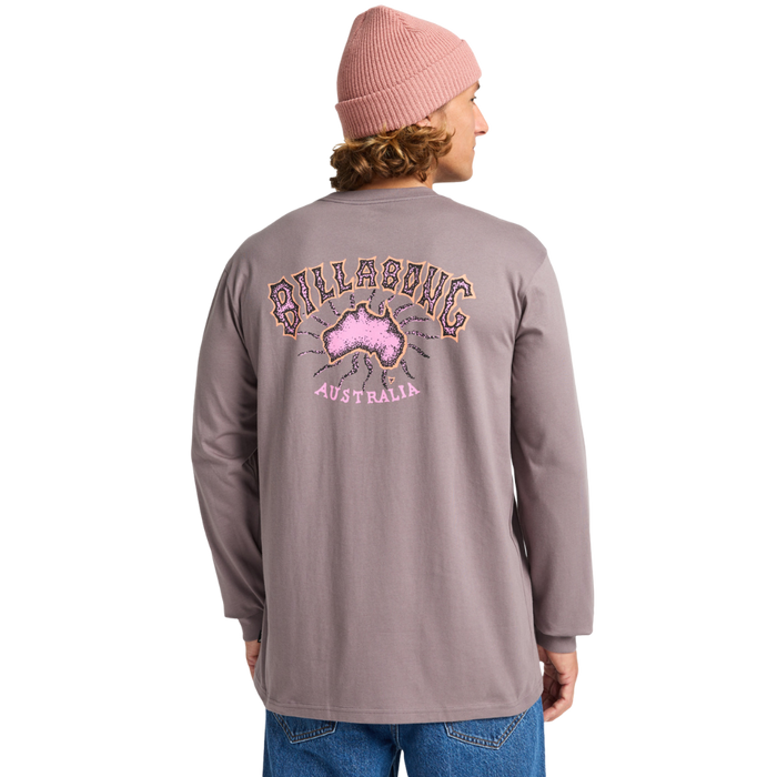 Billabong - Origin LS - Dusty Purple - T-Shirt Langarm