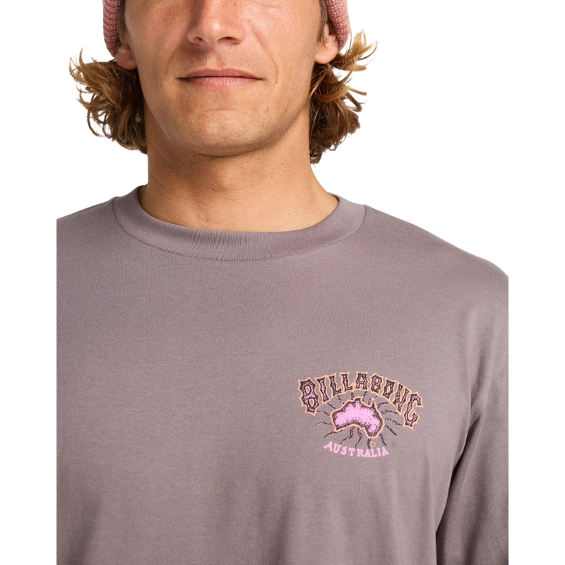 Billabong - Origin LS - Dusty Purple - T-Shirt Langarm