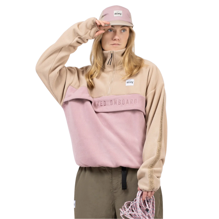 Eivy - Ball Fleece - Sand/Faded Woodrose - Fleece Sweater