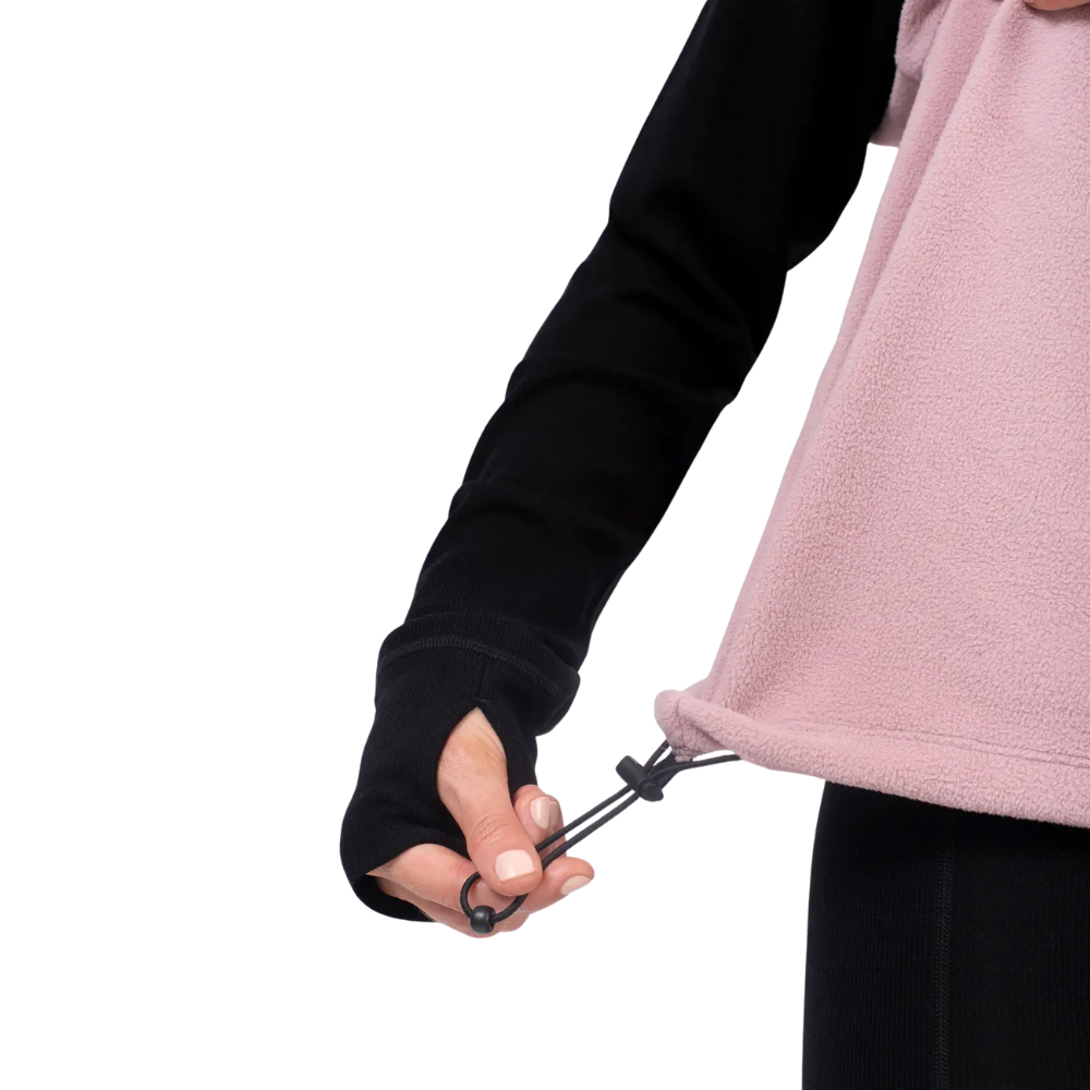 Eivy - Ball Fleece Vest - Sand/Faded Woodrose - Fleece Weste