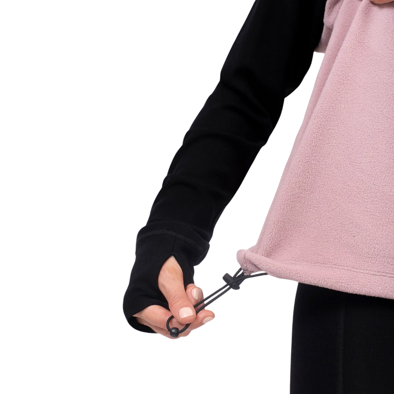 Eivy - Ball Fleece Vest - Sand/Faded Woodrose - Fleece Weste