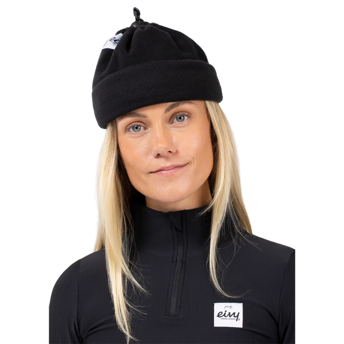 Eivy - Beanie Fleece Neckwarmer - Black - Schlauchschal