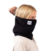 Eivy - Beanie Fleece Neckwarmer - Black - Schlauchschal