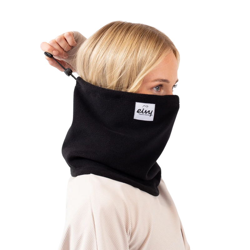 Eivy - Beanie Fleece Neckwarmer - Black - Schlauchschal
