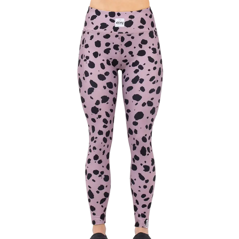 Eivy - Pocket Tights - Woodrose Cheetah - Funktions-Unterhose Lang