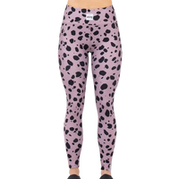 Eivy - Pocket Tights - Woodrose Cheetah - Funktions-Unterhose Lang