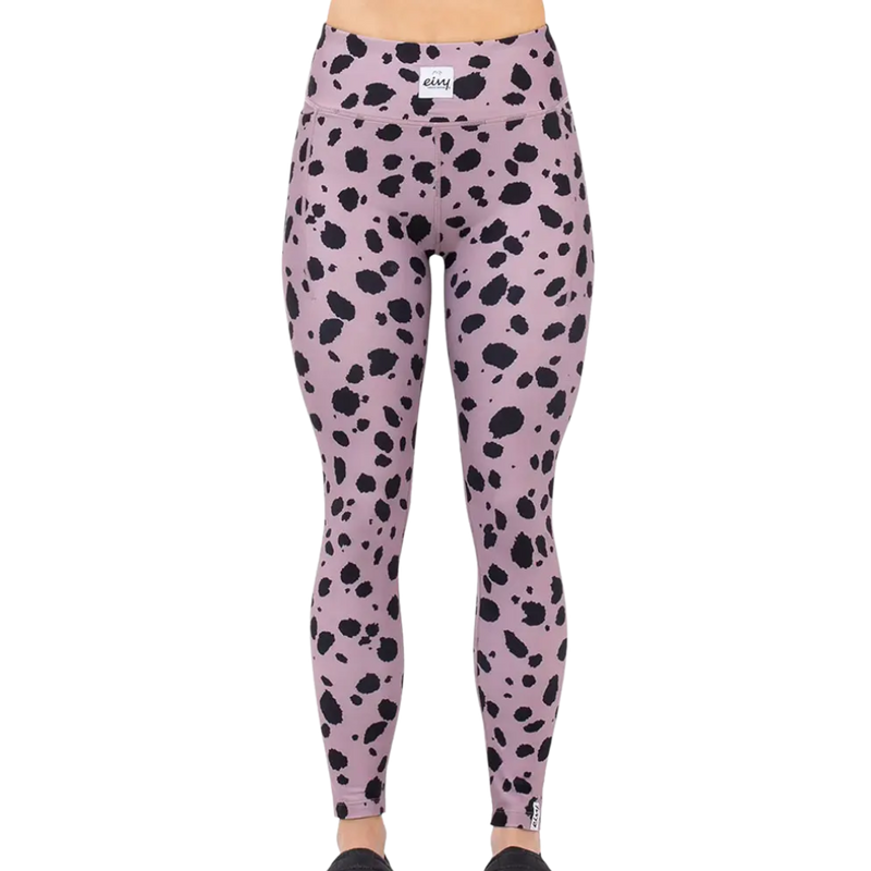 Eivy - Pocket Tights - Woodrose Cheetah - Funktions-Unterhose Lang