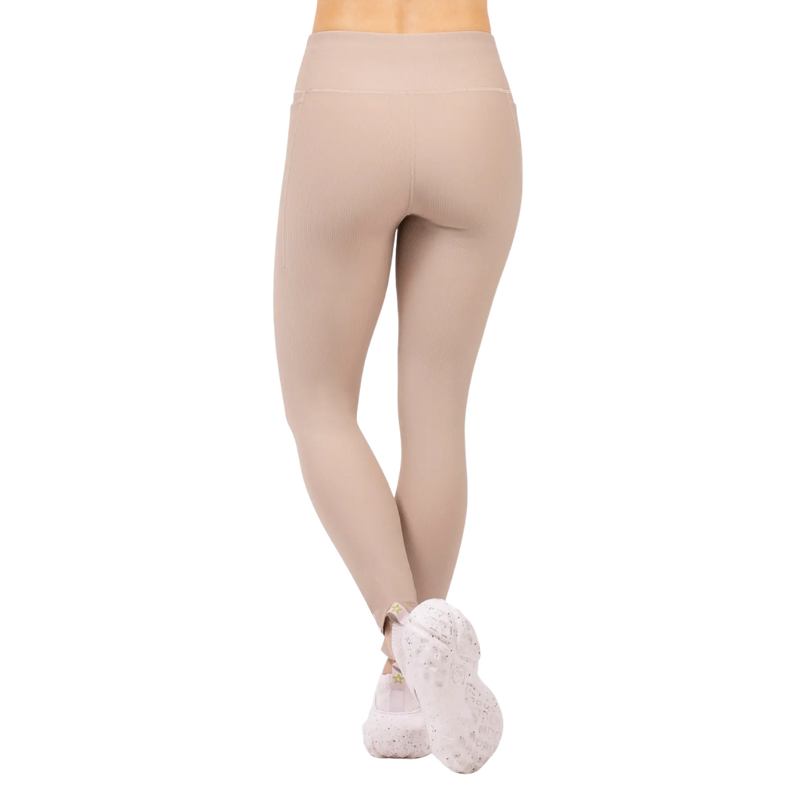 Eivy - Pocket Rib Tights - Sand - Funktions-Unterhose Lang