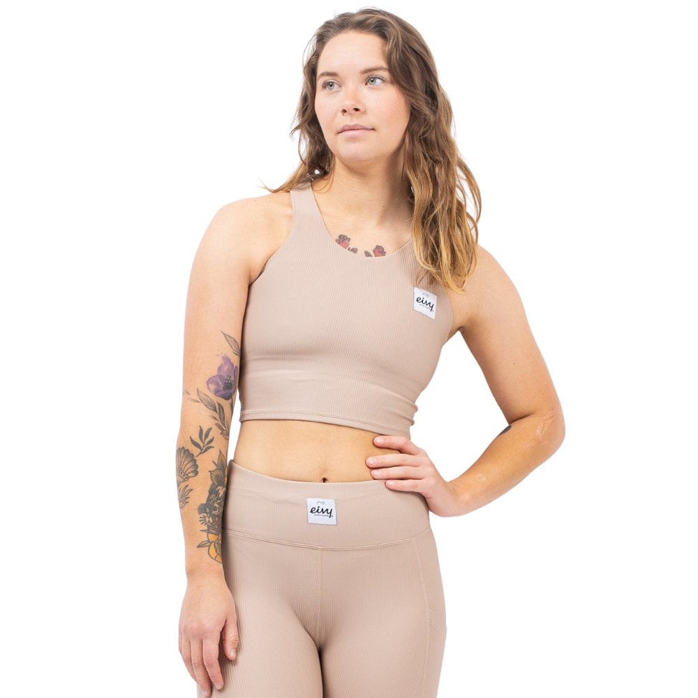 Eivy - Cover Up Rib Top - Sand - BH