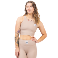 Eivy - Cover Up Rib Top - Sand - BH