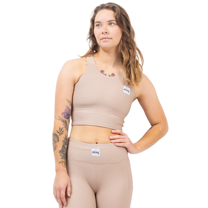 Eivy - Cover Up Rib Top - Sand - BH