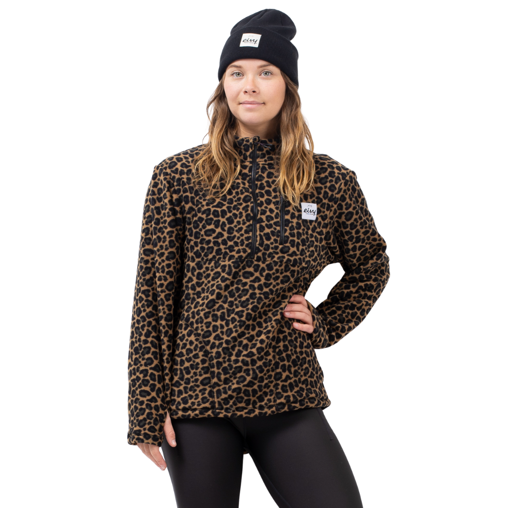 Eivy - Techlight Halfzip Fleece - Leopard - Fleece Sweater