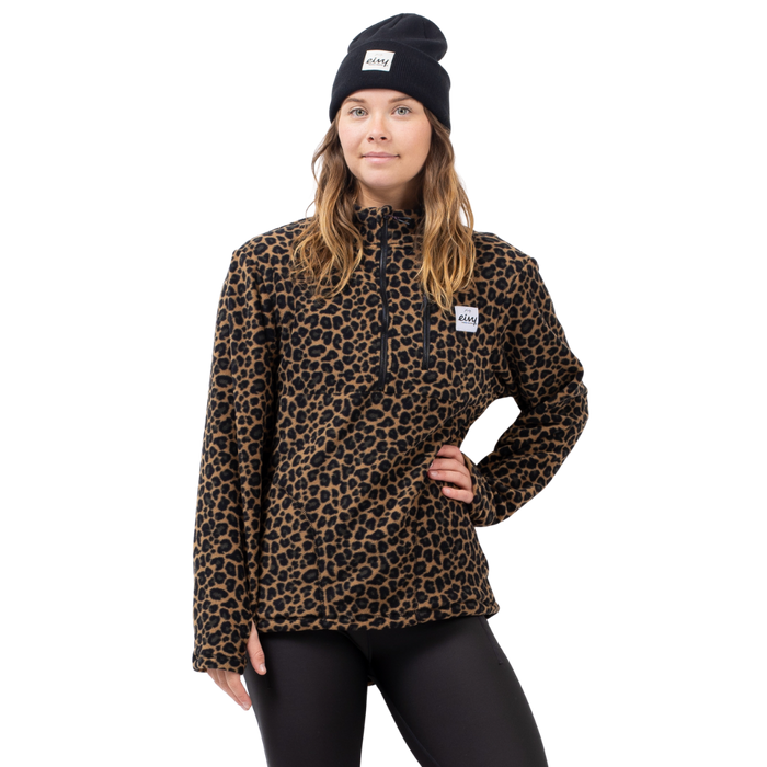 Eivy - Techlight Halfzip Fleece - Leopard - Fleece Sweater
