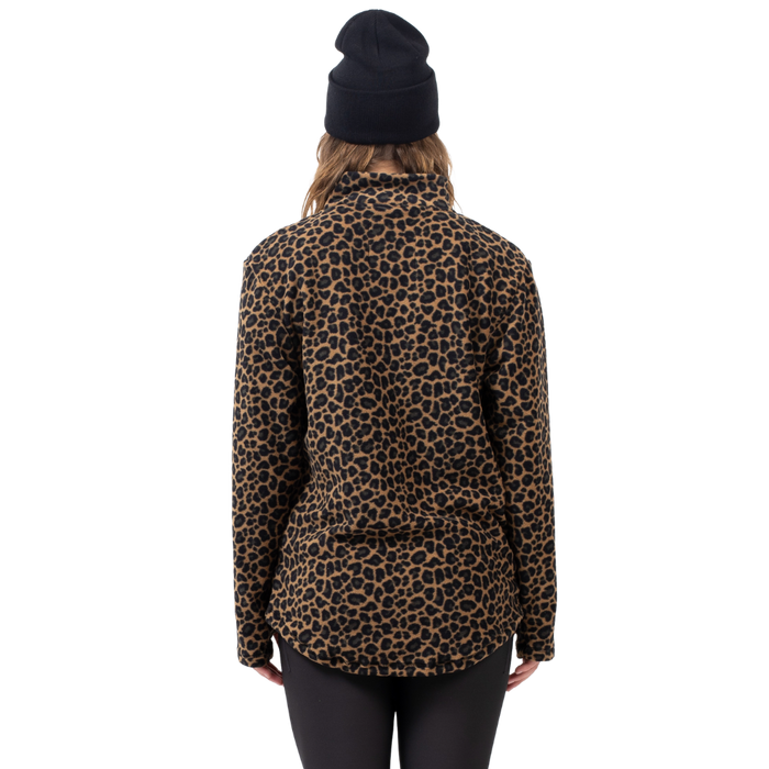 Eivy - Techlight Halfzip Fleece - Leopard - Fleece Sweater