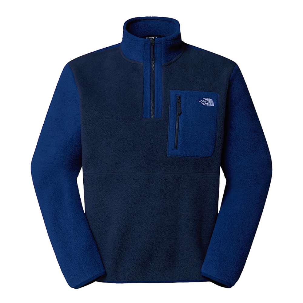 The North Face - M Yumiori 1/4 Zip - Summit Navy/Estate Blue - Fleece Sweater