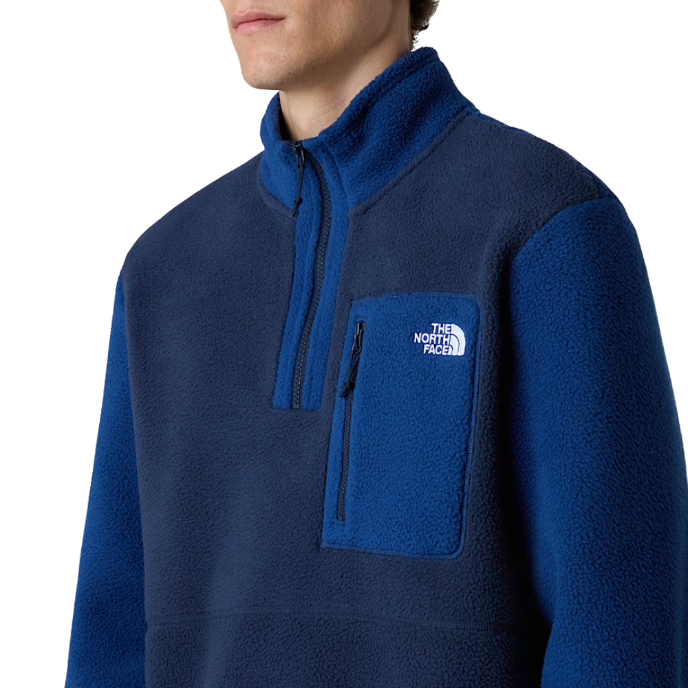 The North Face - M Yumiori 1/4 Zip - Summit Navy/Estate Blue - Fleece Sweater