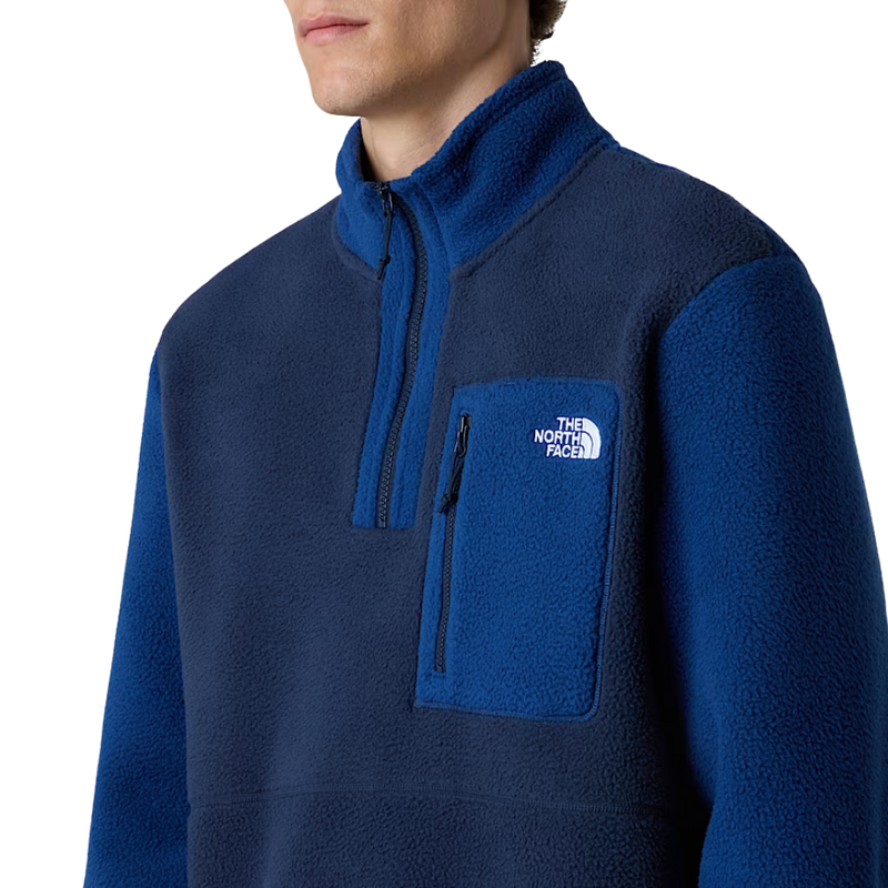 The North Face - M Yumiori 1/4 Zip - Summit Navy/Estate Blue - Fleece Sweater