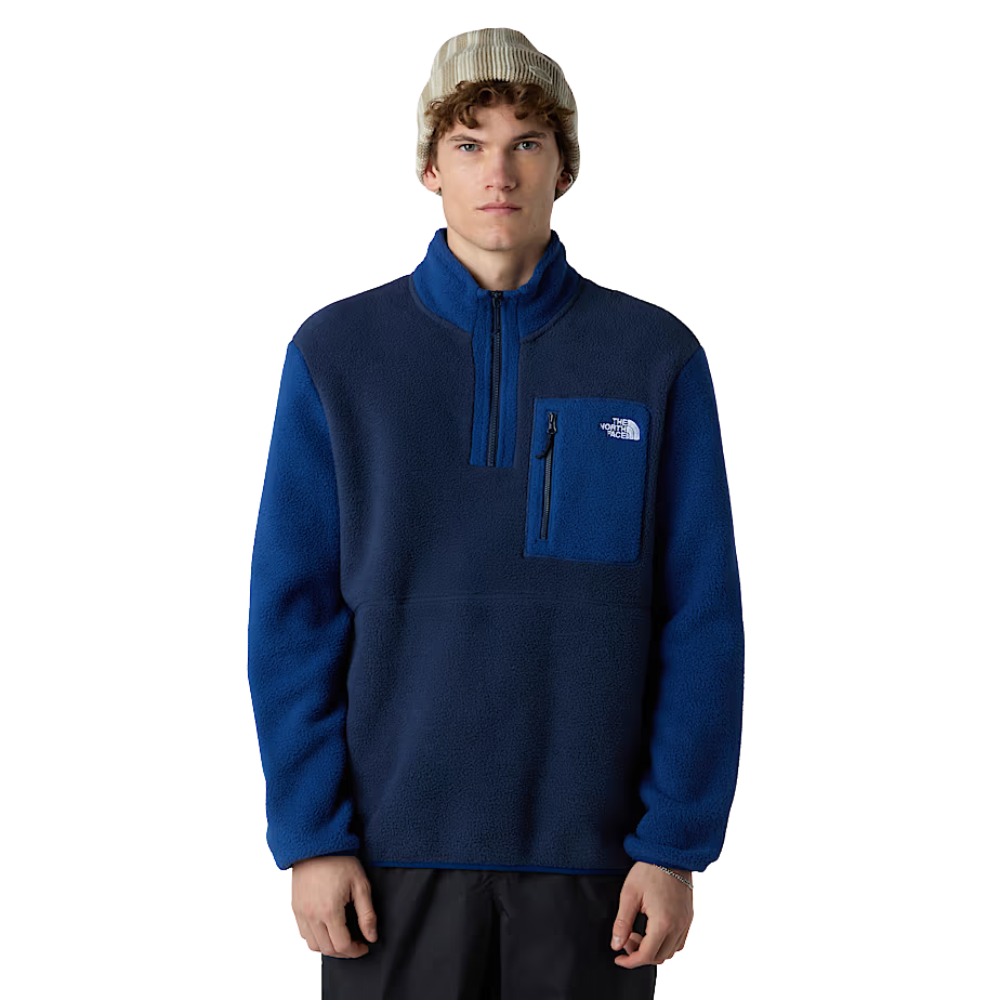 The North Face - M Yumiori 1/4 Zip - Summit Navy/Estate Blue - Fleece Sweater