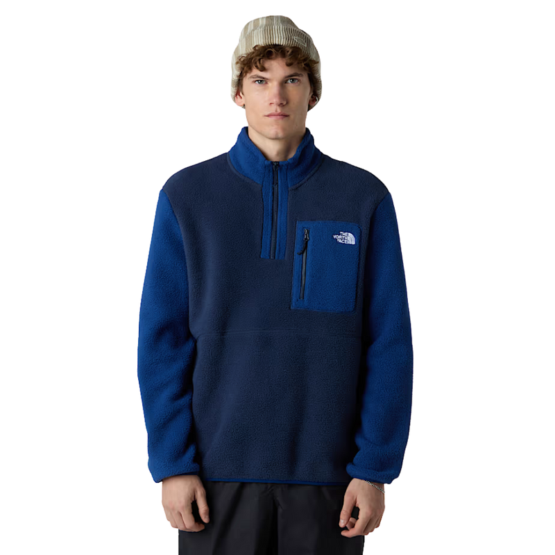 The North Face - M Yumiori 1/4 Zip - Summit Navy/Estate Blue - Fleece Sweater