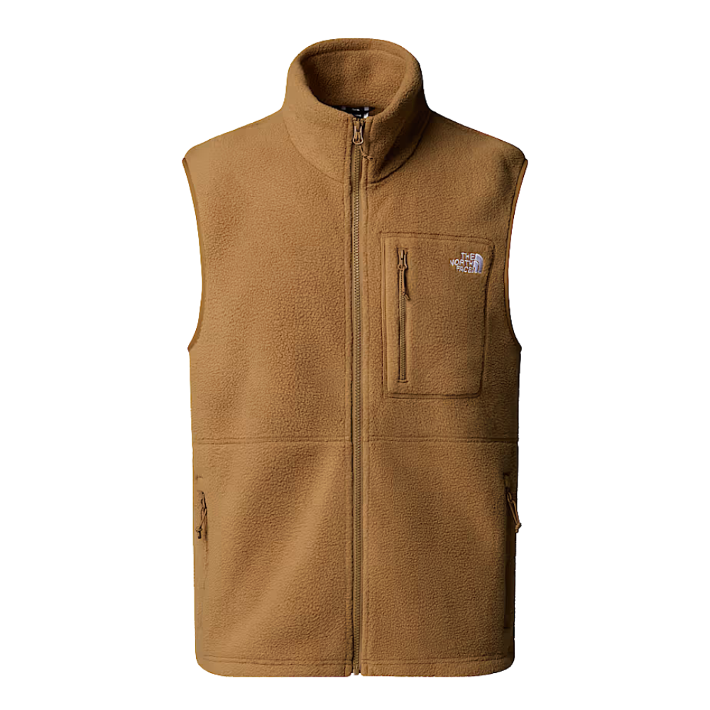 The North Face - M Yumiori Vest - Utility Brown - Fleece Weste