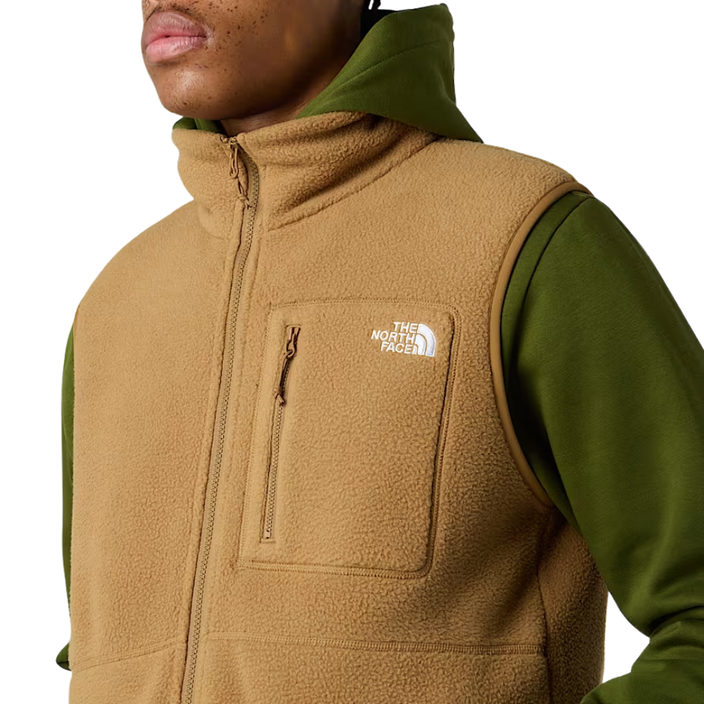 The North Face - M Yumiori Vest - Utility Brown - Fleece Weste