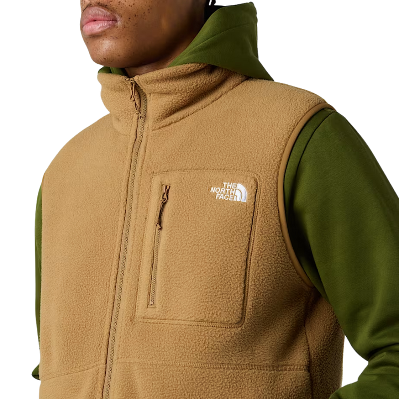 The North Face - M Yumiori Vest - Utility Brown - Fleece Weste