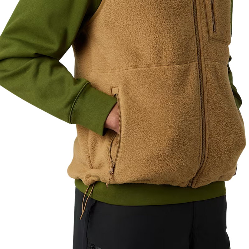 The North Face - M Yumiori Vest - Utility Brown - Fleece Weste