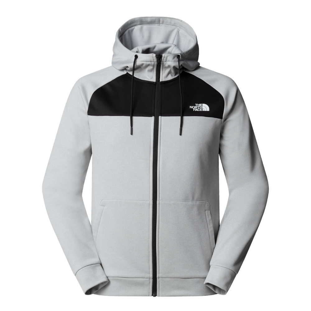 The North Face - M Reaxion Fleece FZ Hoodie - EU - High Rise Grey/Light Heather Grey - Zip Hoodie
