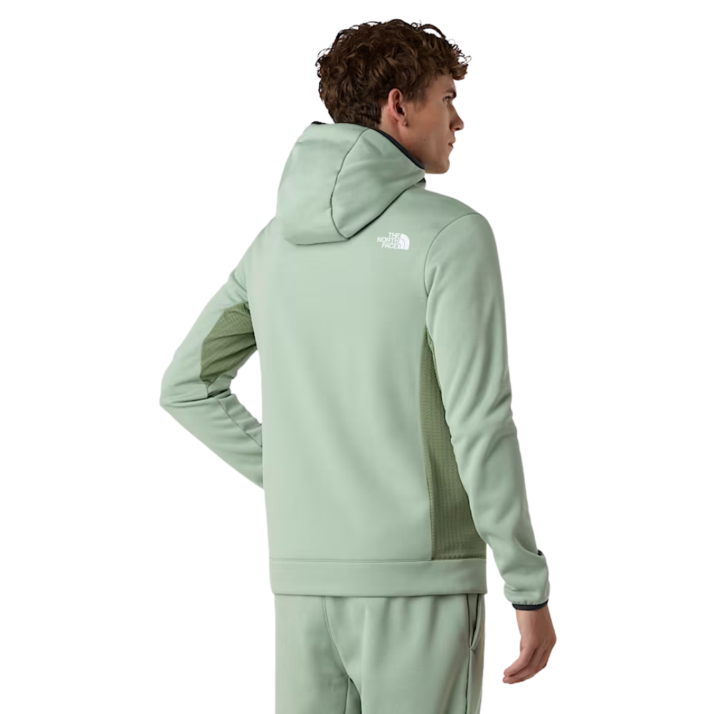 The North Face - M Mountain Athletics Fleece Full Zip Jac - Slate Moss/Bark Mist - Zip Hoodie