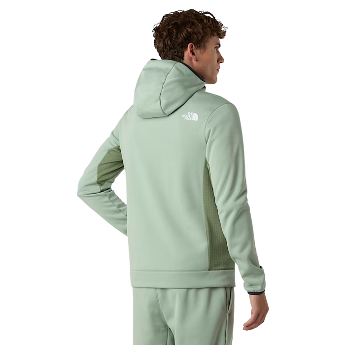 The North Face - M Mountain Athletics Fleece Full Zip Jac - Slate Moss/Bark Mist - Zip Hoodie
