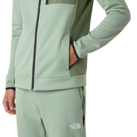 The North Face - M Mountain Athletics Fleece Full Zip Jac - Slate Moss/Bark Mist - Zip Hoodie