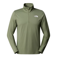 The North Face - M 24/7 1/4 Zip Tee - Bark Mist - Base Layer Fleece