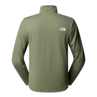 The North Face - M 24/7 1/4 Zip Tee - Bark Mist - Base Layer Fleece