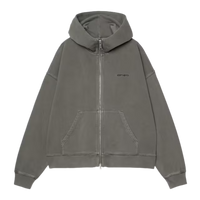 Carhartt - W Hooded Benton Jacket - Graphite - Zip Hoodie