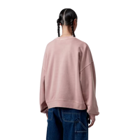 Carhartt - W Benton Sweat - Glassy Pink - Crew Sweater