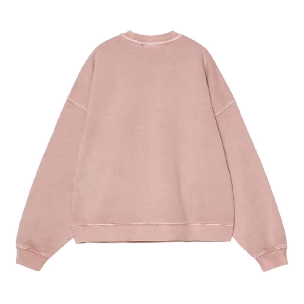 Carhartt - W Benton Sweat - Glassy Pink - Crew Sweater