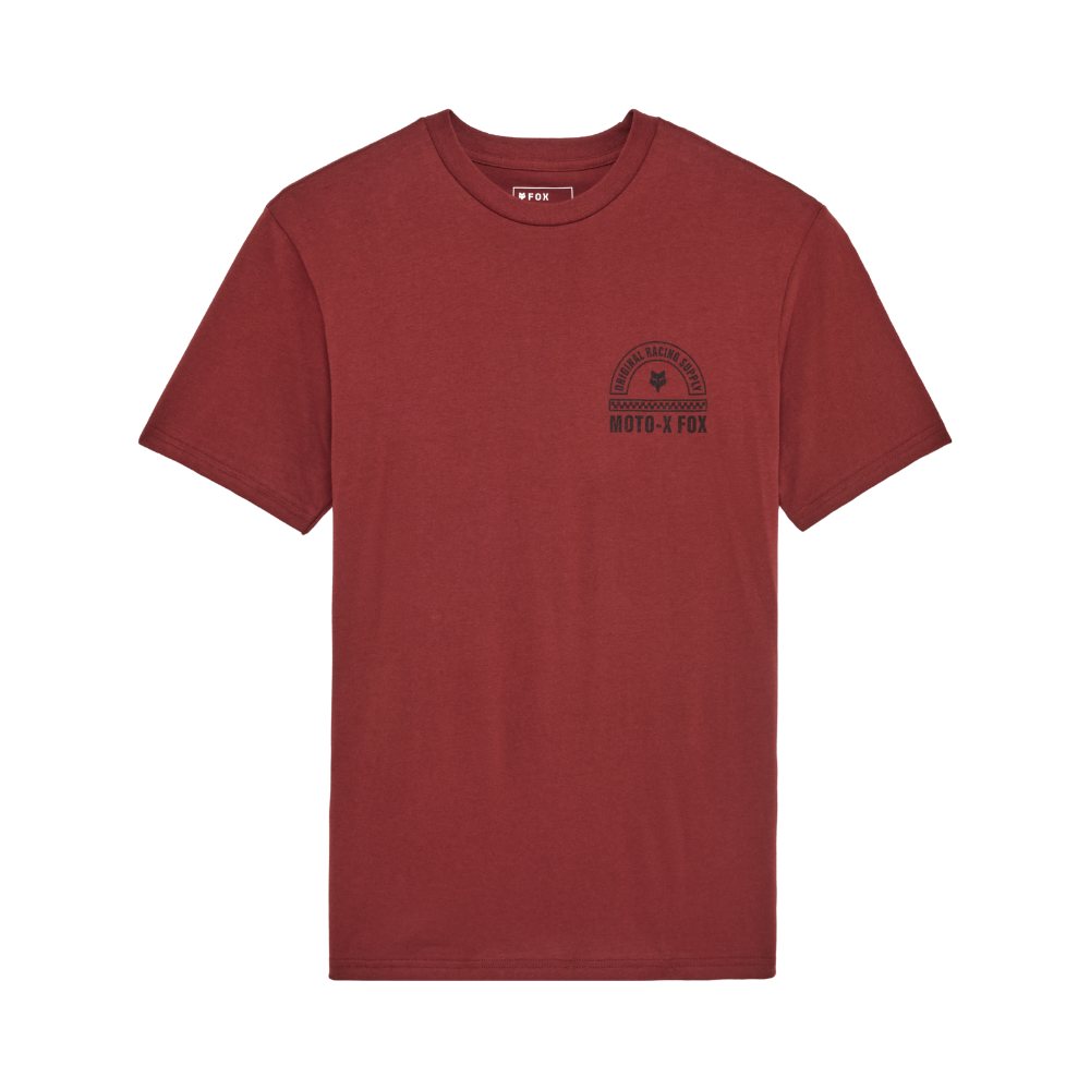 Fox - Finish Line SS Prem Tee - Rust - T-Shirt