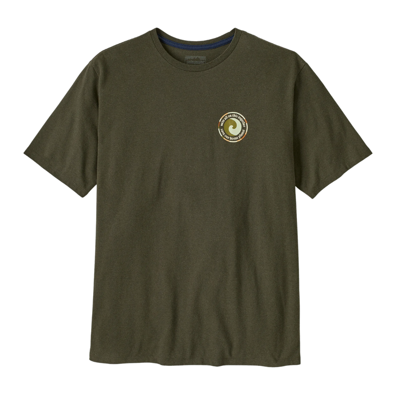 Patagonia - Ms Unity Fitz Responsibili-Tee - Basin Green - T-Shirt