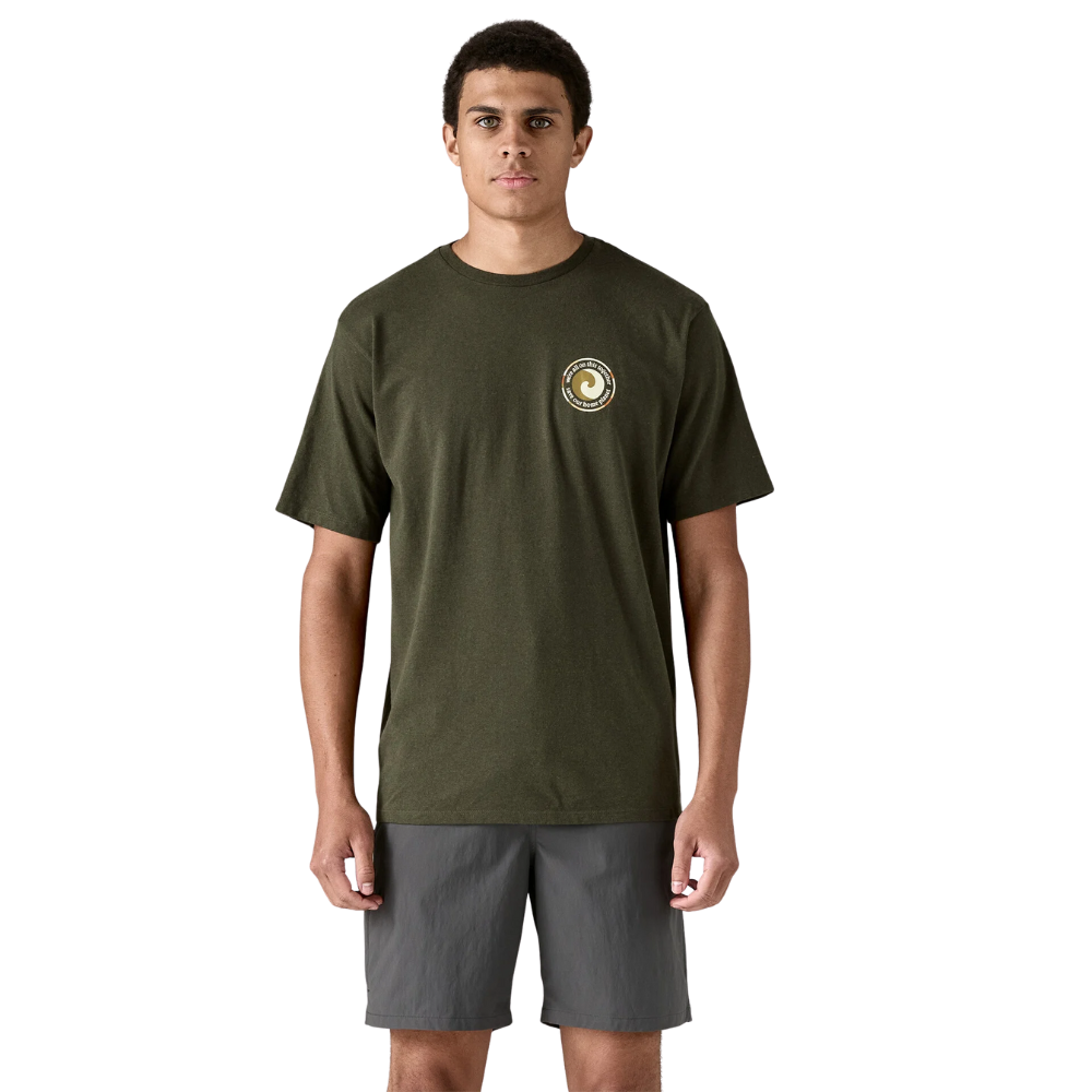 Patagonia - Ms Unity Fitz Responsibili-Tee - Basin Green - T-Shirt