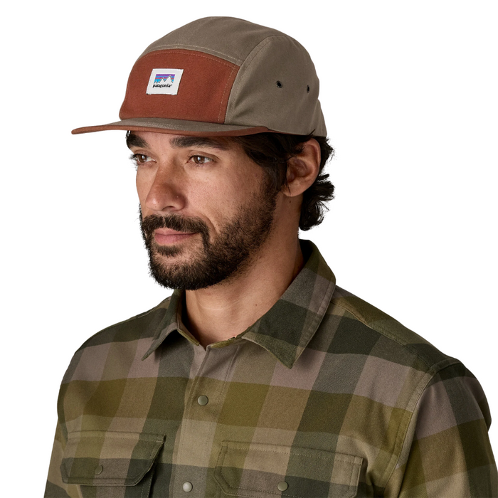 Patagonia - Graphic Maclure Hat - Shop Sticker: Marlow Brown - 5-Panel Cap