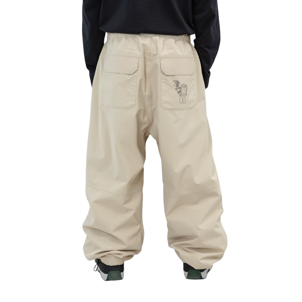 Beyond Medals - Park Pants - Beige - Snowboard-Hose