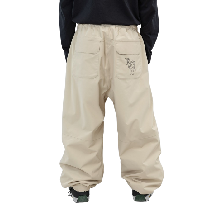 Beyond Medals - Park Pants - Beige - Snowboard-Hose