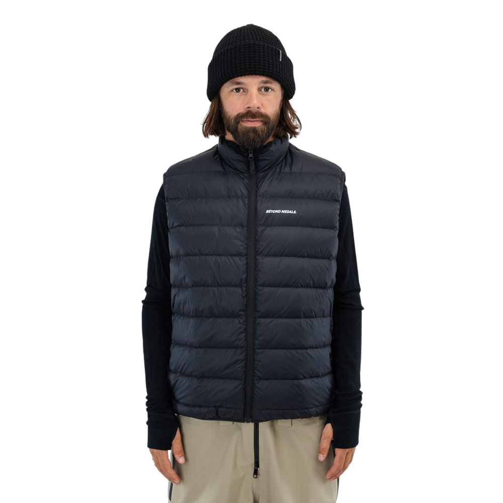 Beyond Medals - Packable Down Vest - Black - Weste