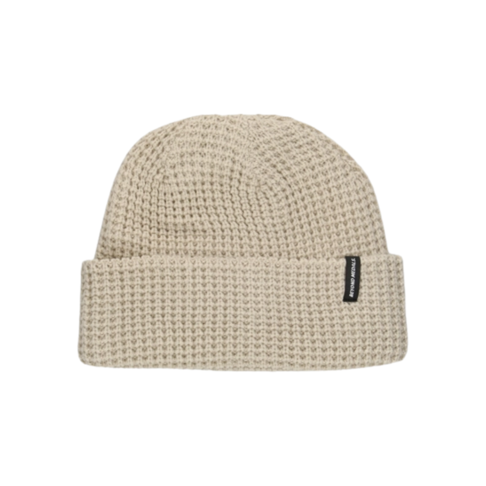 Beyond Medals - Waffle Beanie - Lt.Beige - Beanie