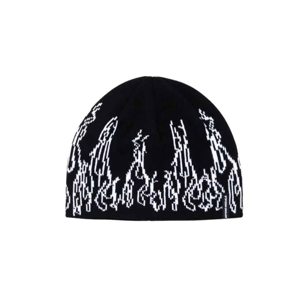 Beyond Medals - Warning Beanie - Black - Beanie