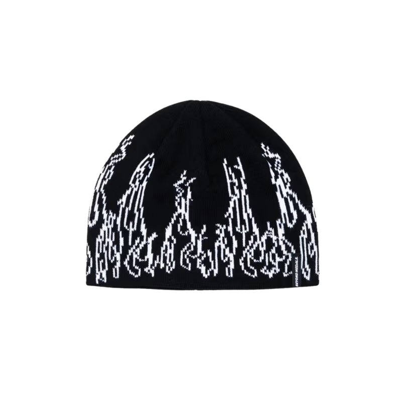 Beyond Medals - Warning Beanie - Black - Beanie